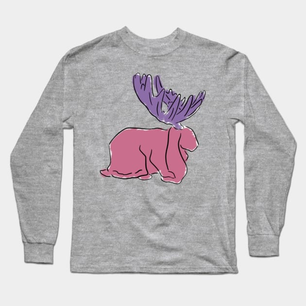 Messy Jackalopes Series #5 Long Sleeve T-Shirt by babygunz47